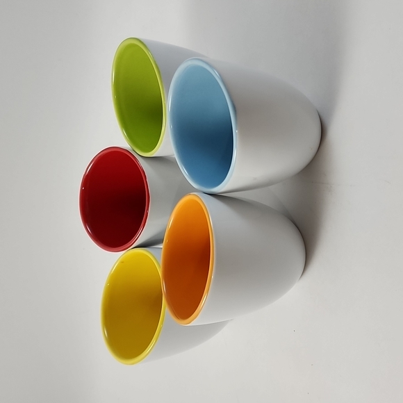 5 Pier 1 Imports Assymetrical Cups